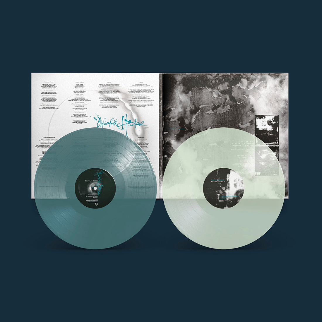 Eye of the Hunter - Live at the I.C.A: Transparent Teal-Seafoam Green Vinyl 2LP