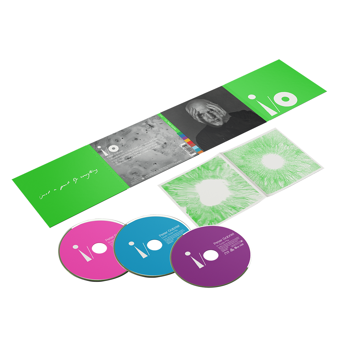i/o: 2CD + Blu-Ray