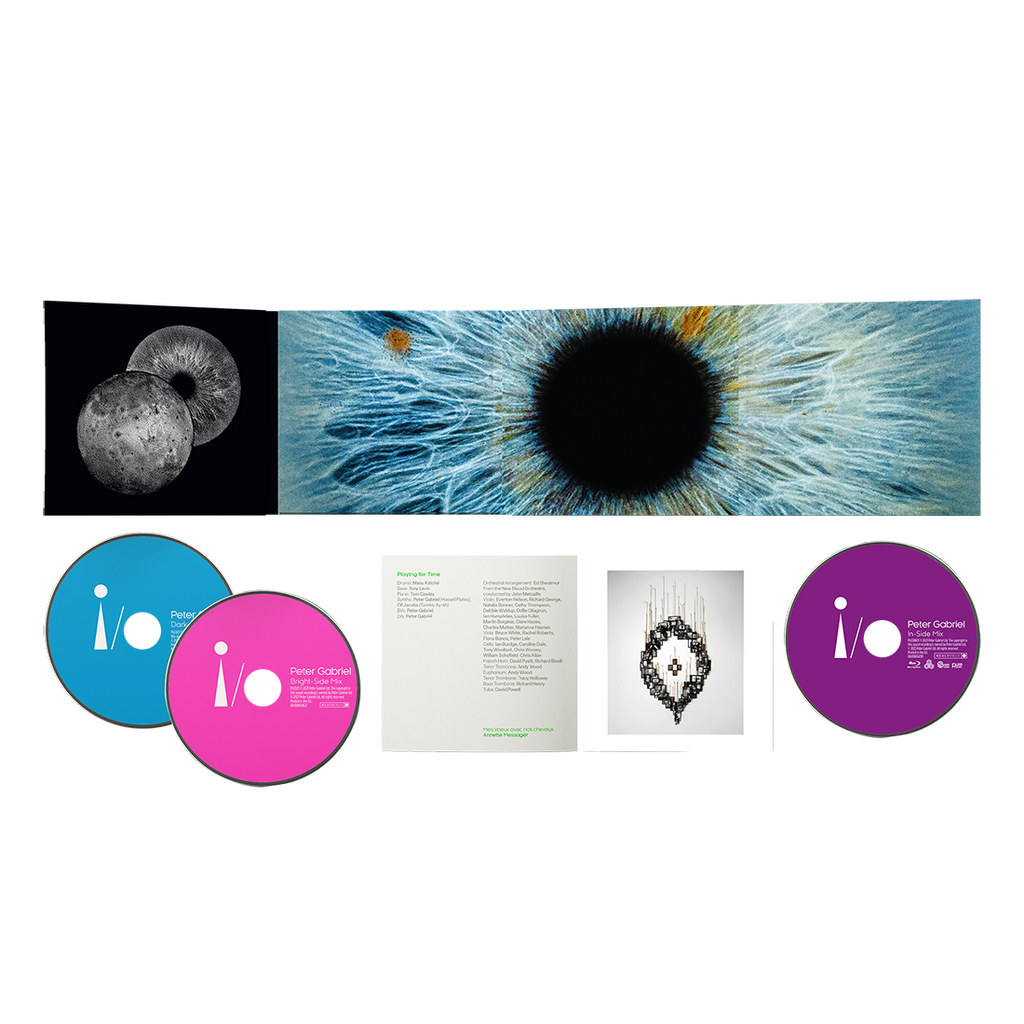 i/o: 2CD + Blu-Ray
