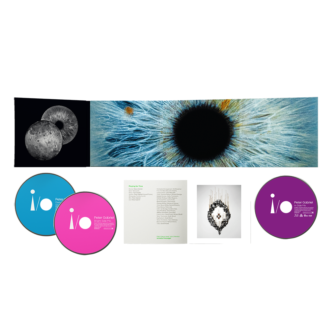 i/o: 2CD + Blu-Ray