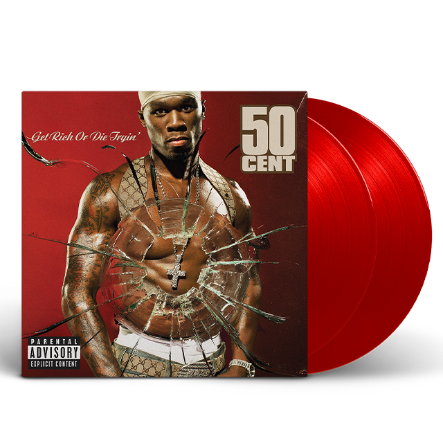 Get Rich Or Die Tryin' Exclusive Red Vinyl 2LP
