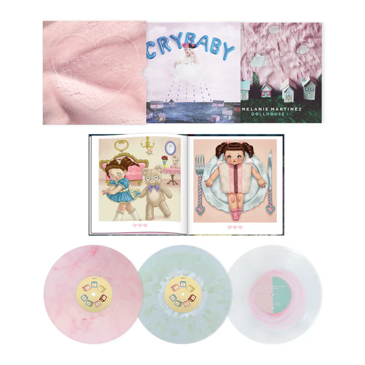 Crybaby (10th Anniversary Edition): Cloudy Pink - Coke Bottle Clear - Bubble Gum Clear Vinyl 3LP