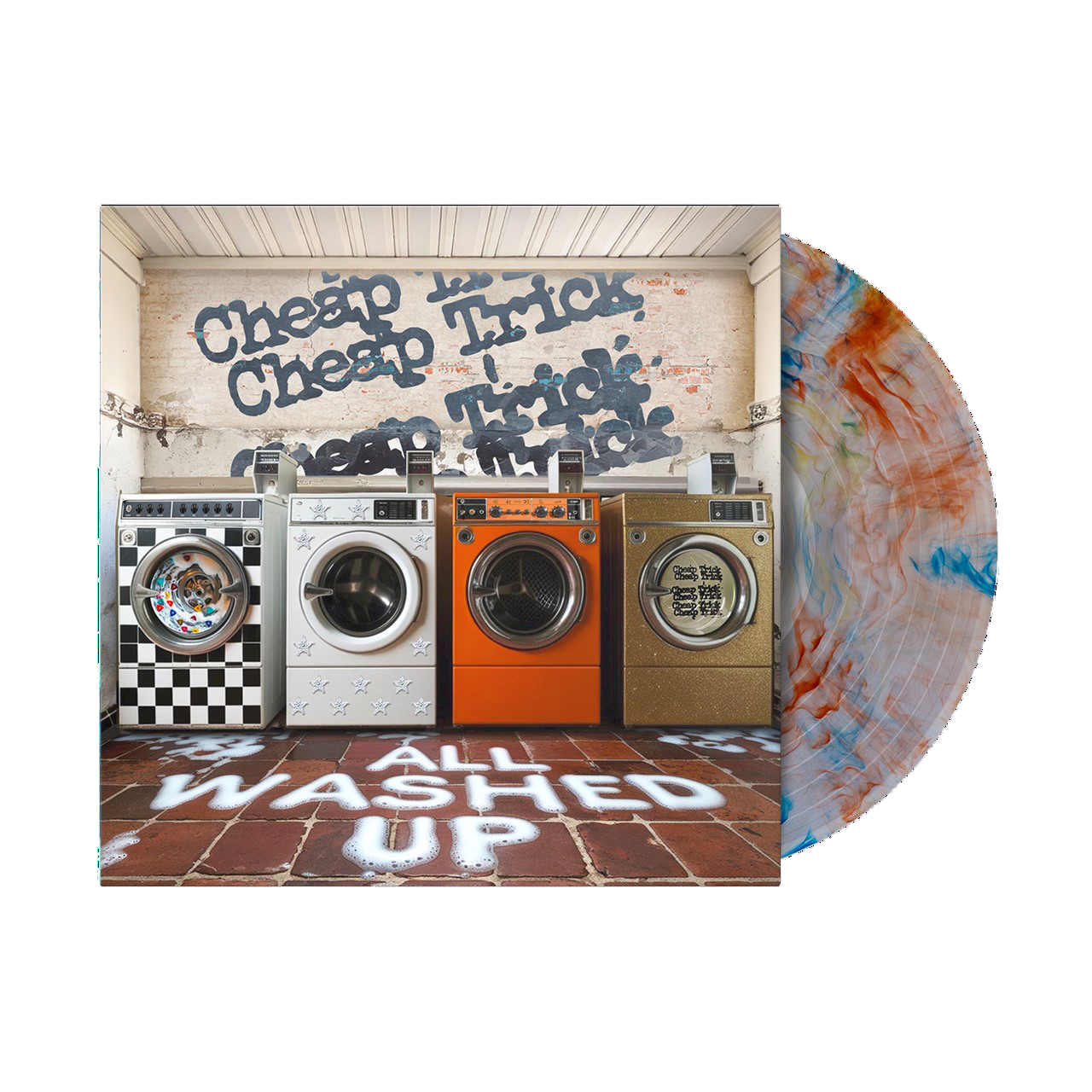 All Washed Up: Clear with Orange & Blue Marble Vinyl LP