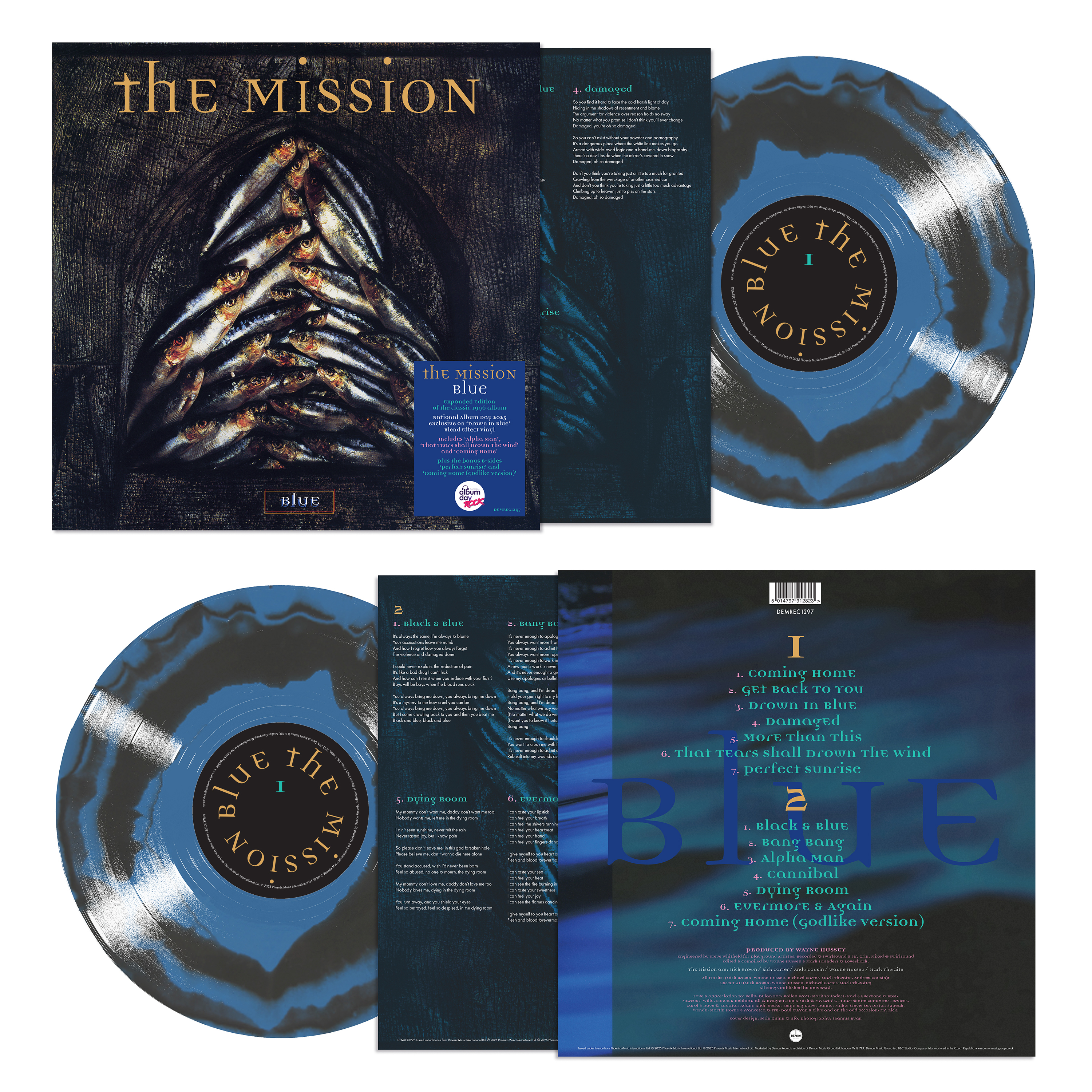 Blue: Drown In Blue Blend Vinyl LP [NAD 2025]