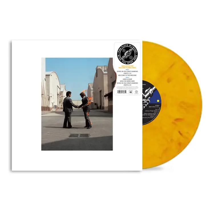 Wish You Were Here (50th Anniversary): Yellow Flame Vinyl LP
