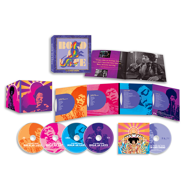 Bold As Love: 4CD + Blu-Ray Box Set