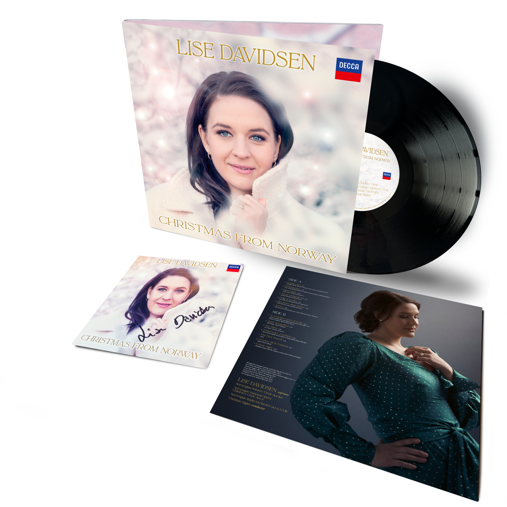 Christmas from Norway: Signed Vinyl LP