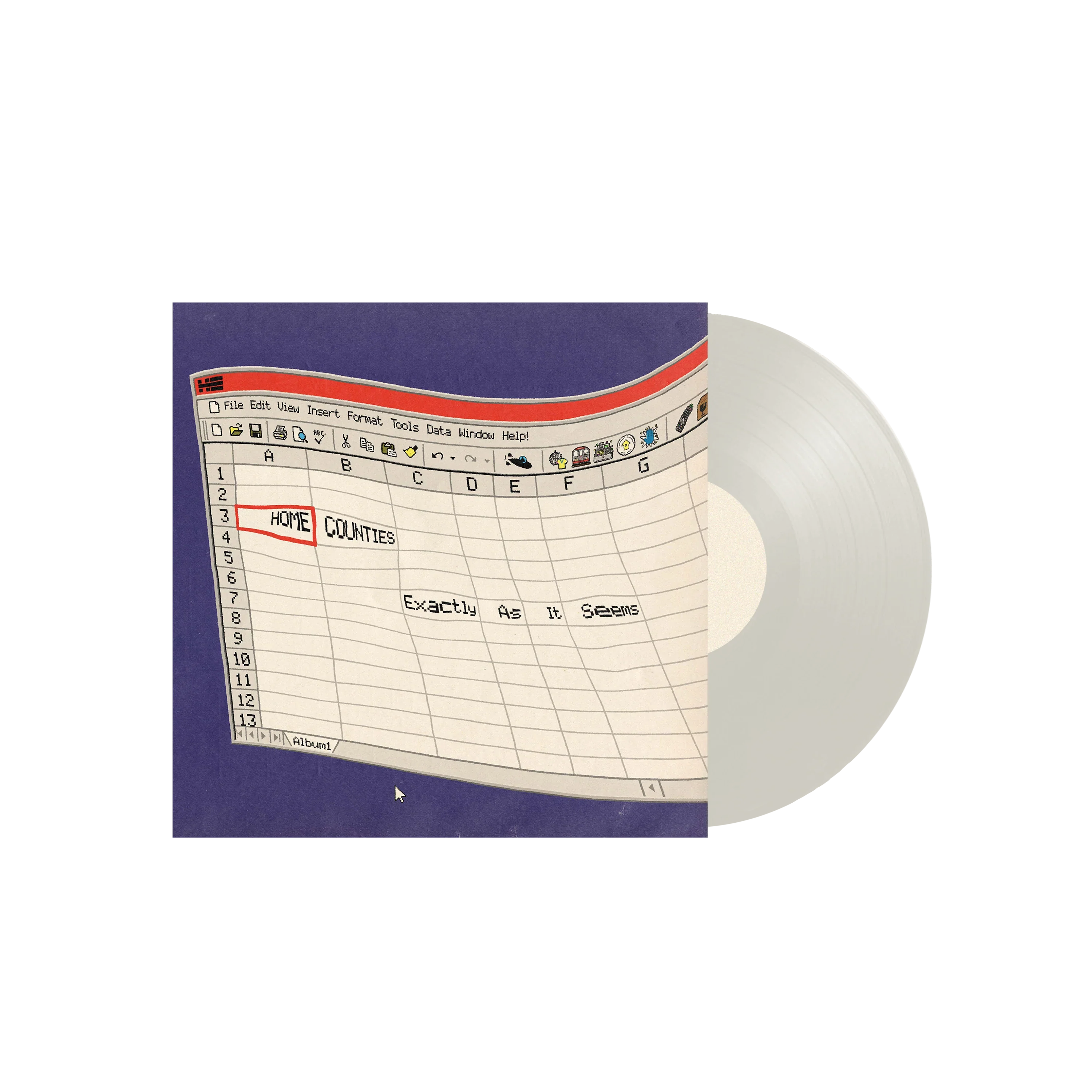 Exactly As It Seems: Milky Clear Vinyl LP