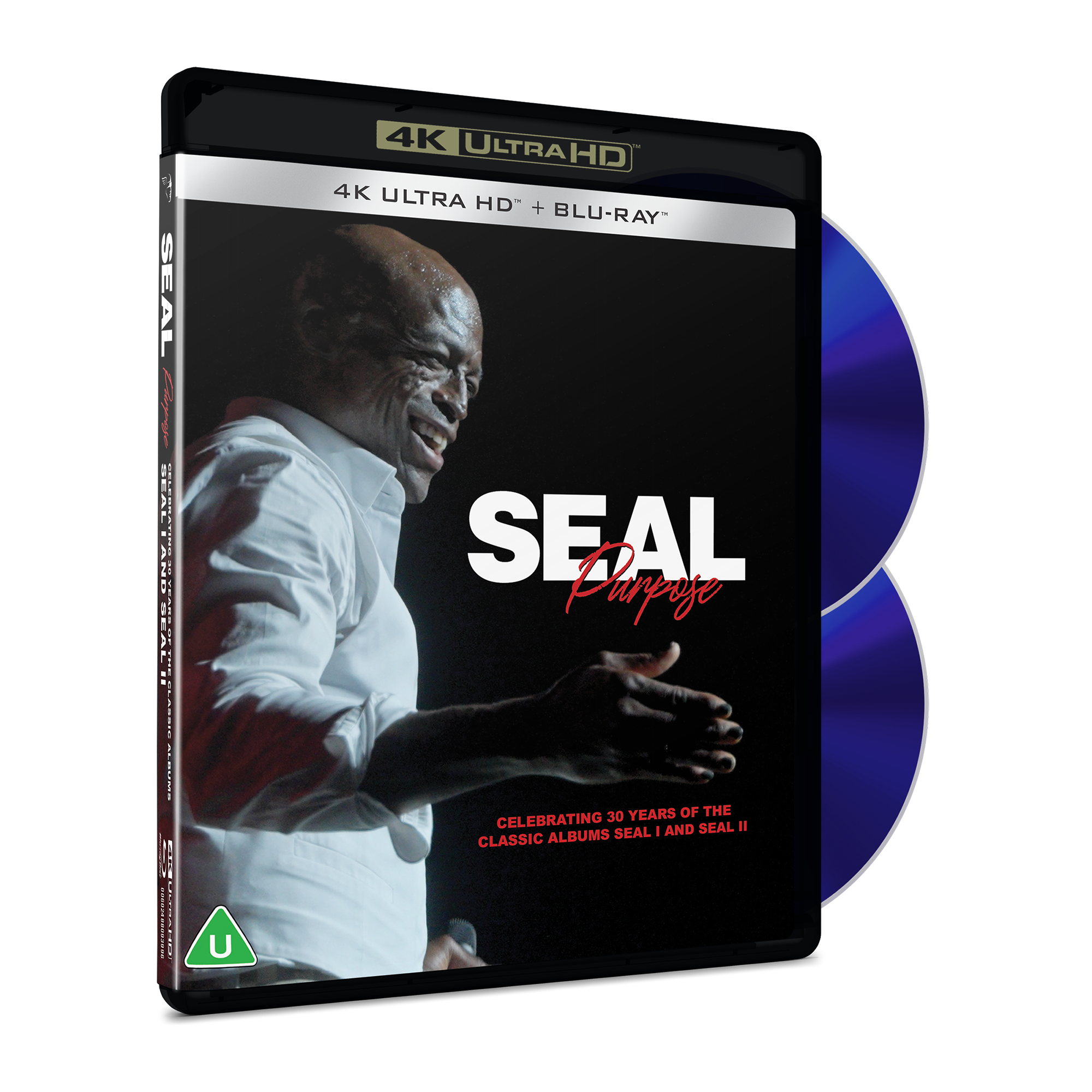 Purpose: Celebrating 30 Years Of The Classic Albums Seal I And Seal II: 4K UHD + Blu-ray