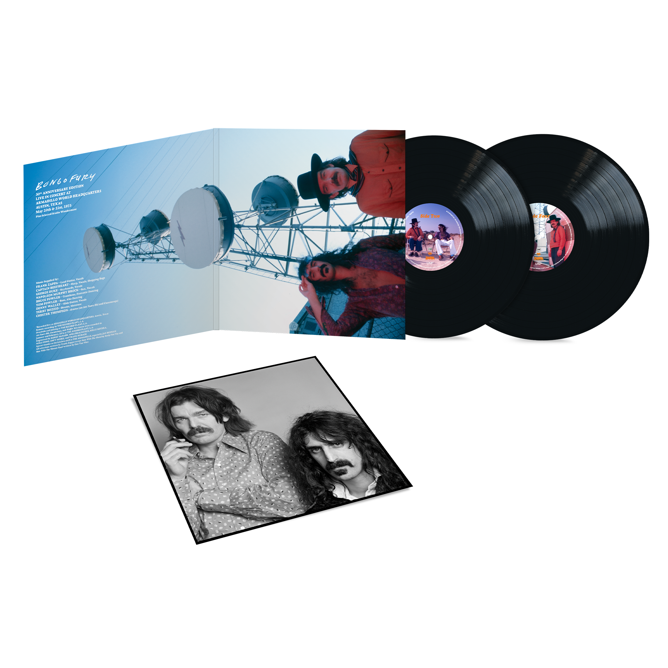 Bongo Fury (50th Anniversary): Black Vinyl 2LP