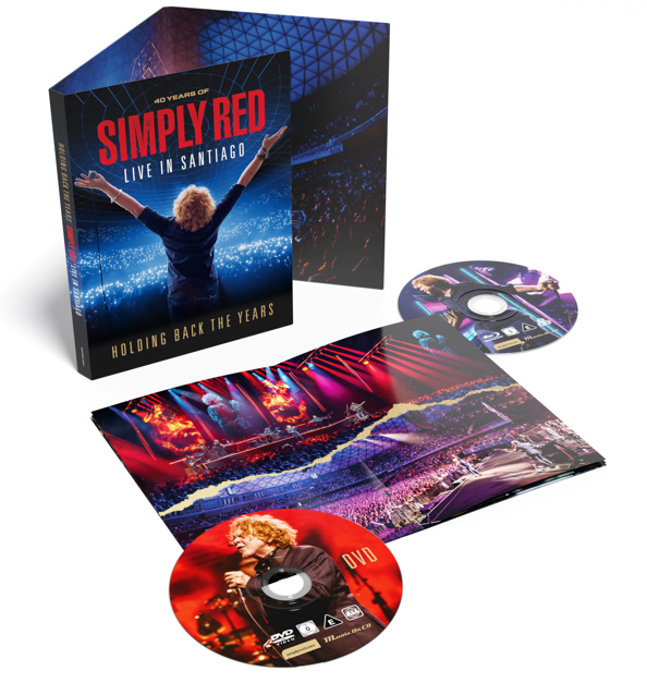 Holding Back The Years: Live In Santiago Blu-Ray & DVD
