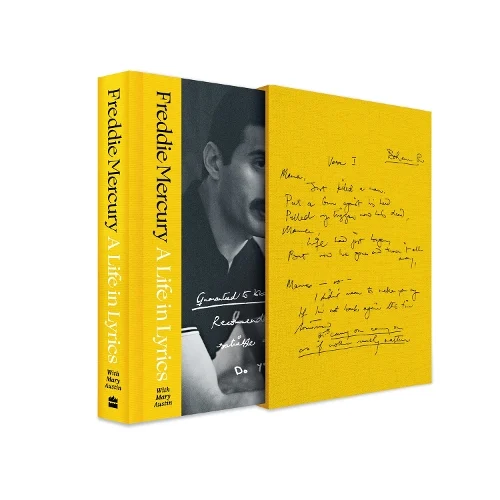 A Life in Lyrics by Freddie Mercury: Deluxe Edition Book