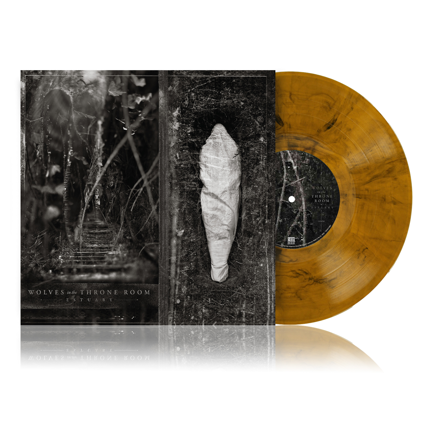 Estuary: Transparent Orange Black Marble LP