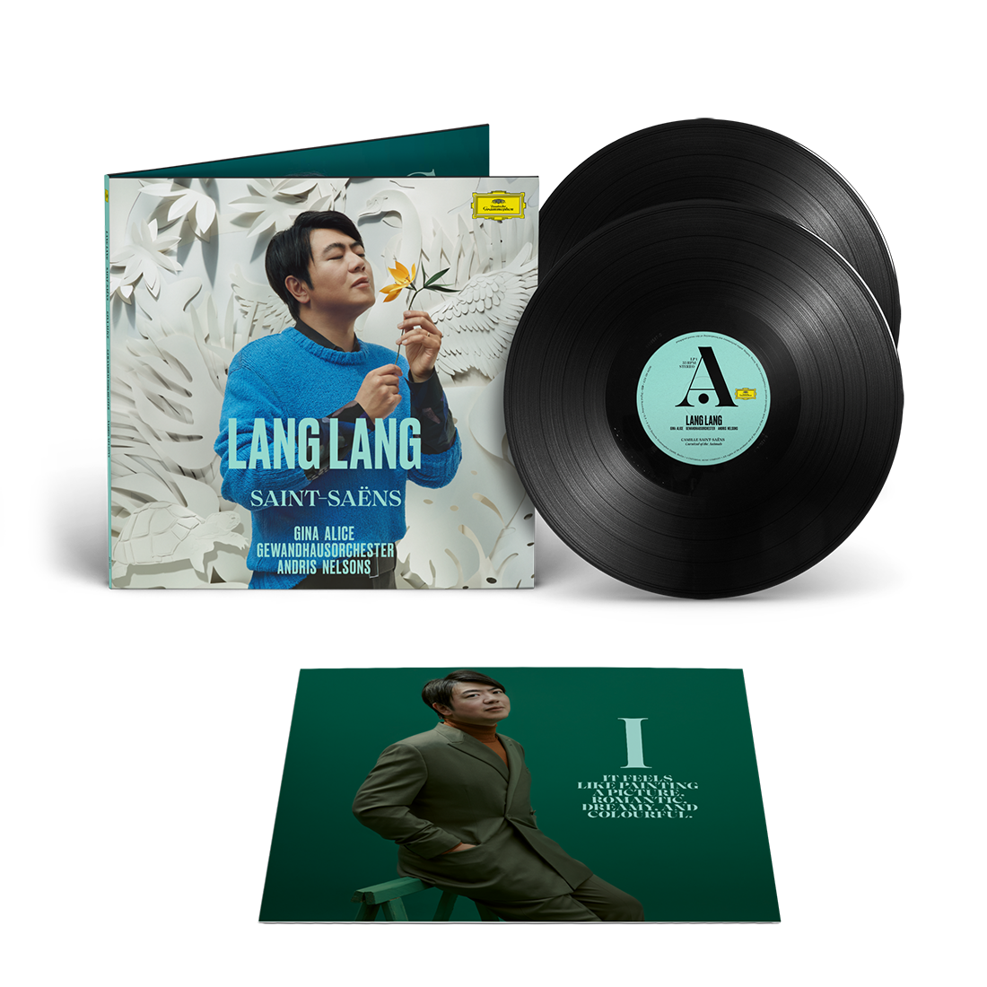 Saint-Saëns: Vinyl 2LP + Signed Art Print
