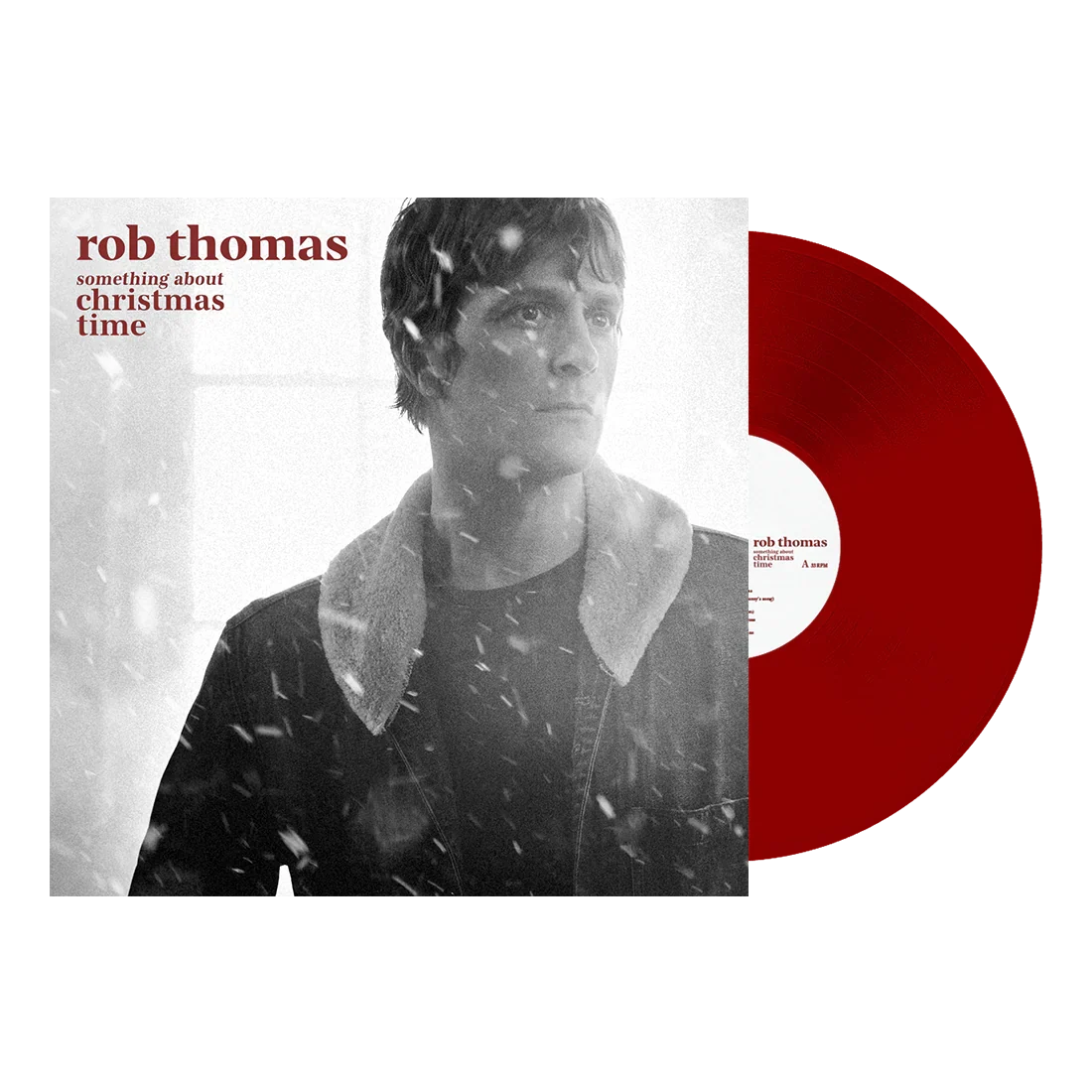 Something About Christmas Time: Red Vinyl LP