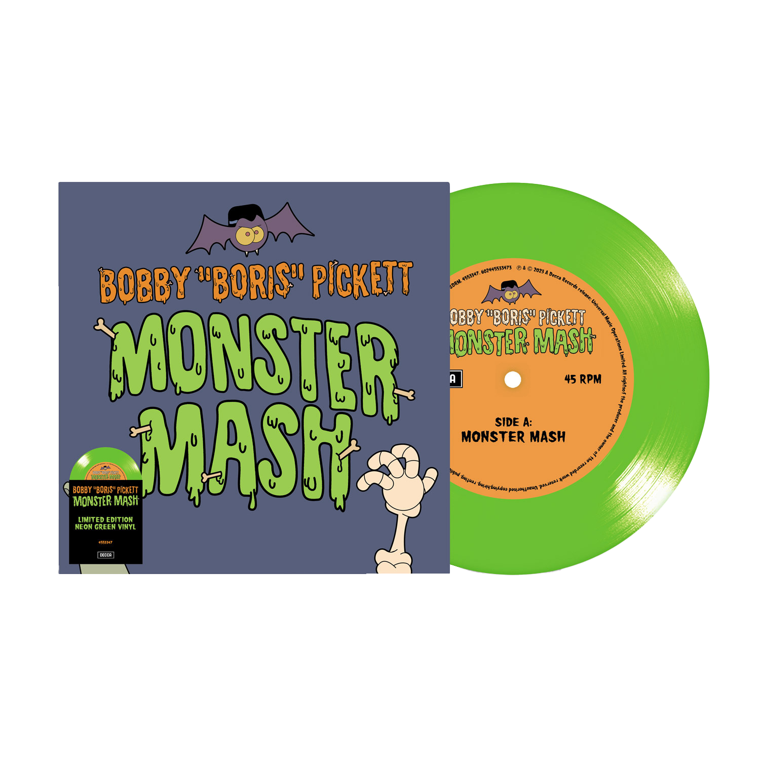 Monster Mash: Limited Neon Green Vinyl 7" Single