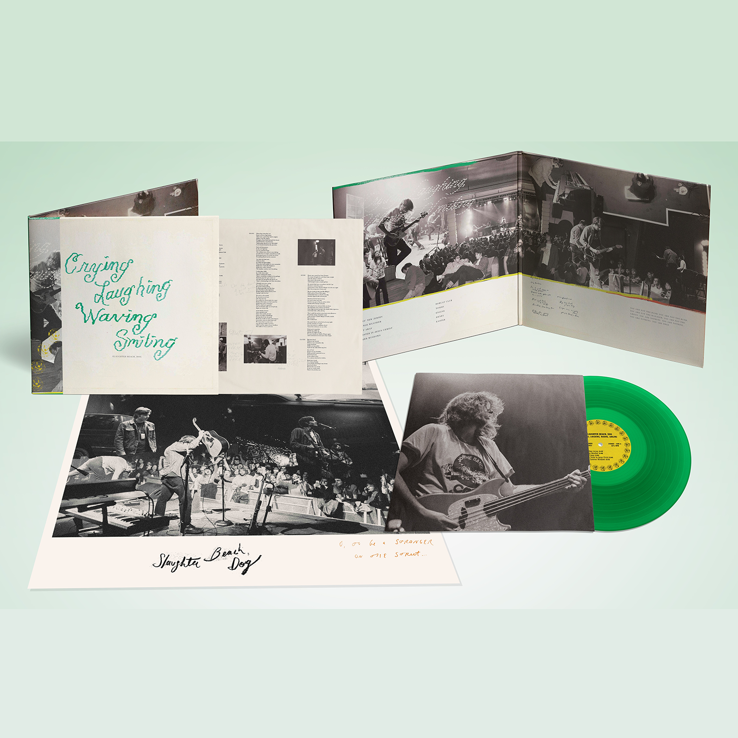 Crying, Laughing, Waving, Smiling: Limited Green Vinyl LP