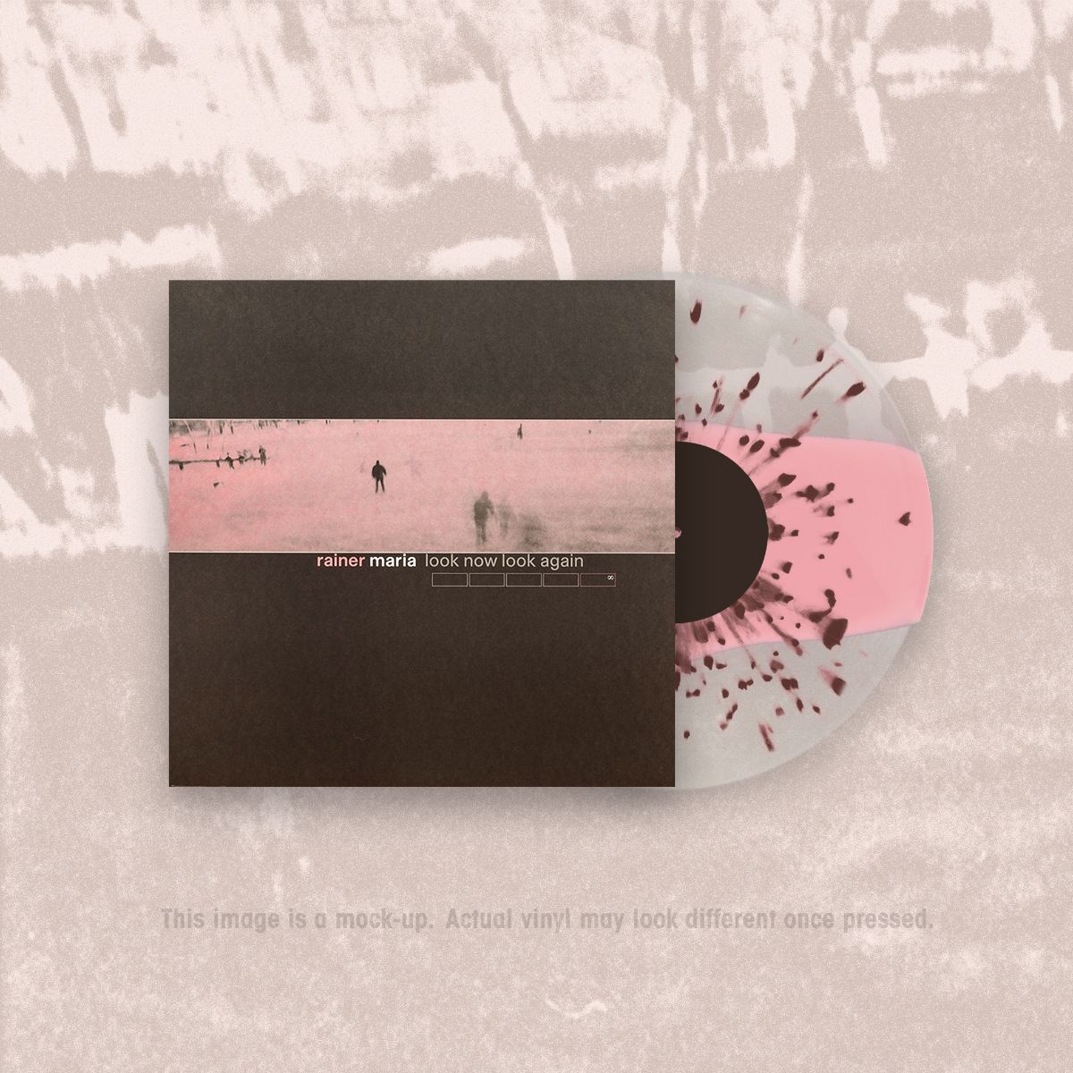 Look Now Look Again (25th Anniversary): Pink Stripe w/ Brown Vinyl LP
