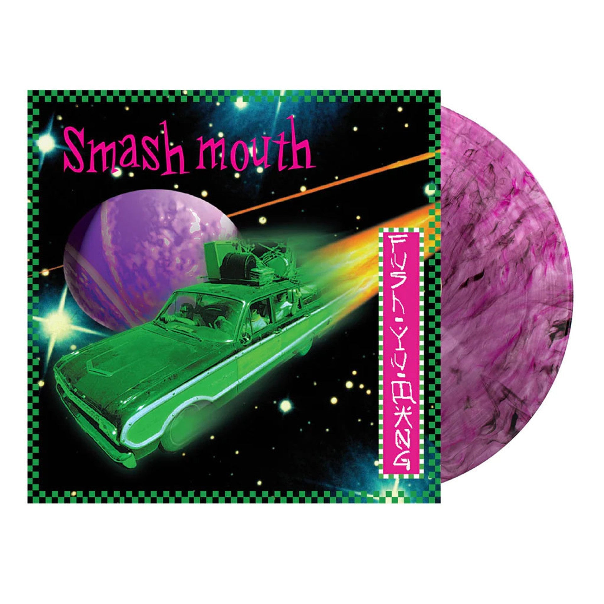 Fush Yu Mang: Limited Strawberry with Black Swirl Vinyl LP