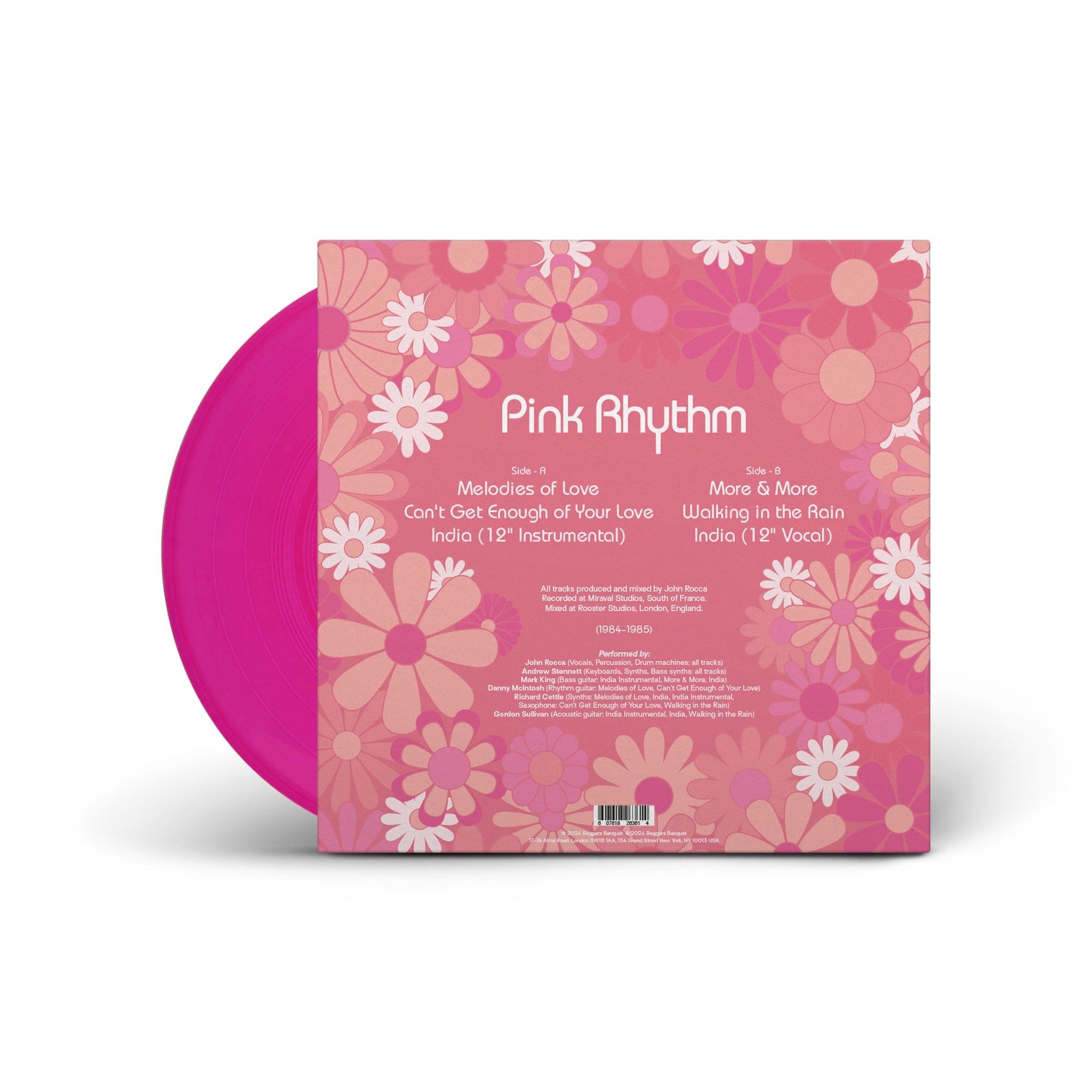 An 80’s Love Affair: Neon Pink Vinyl EP