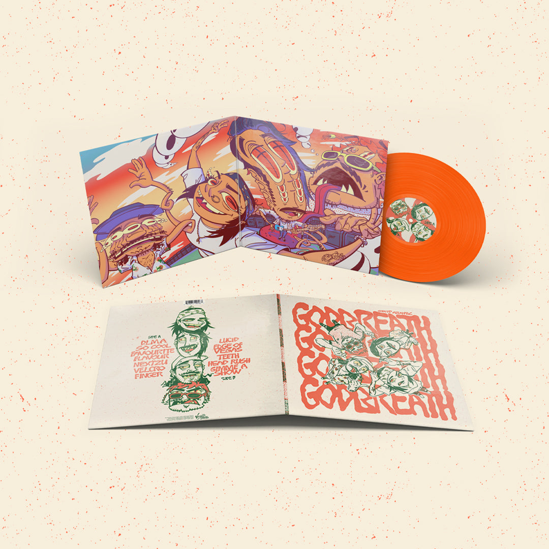 GODBREATH: Gatefold Neon Orange Vinyl LP