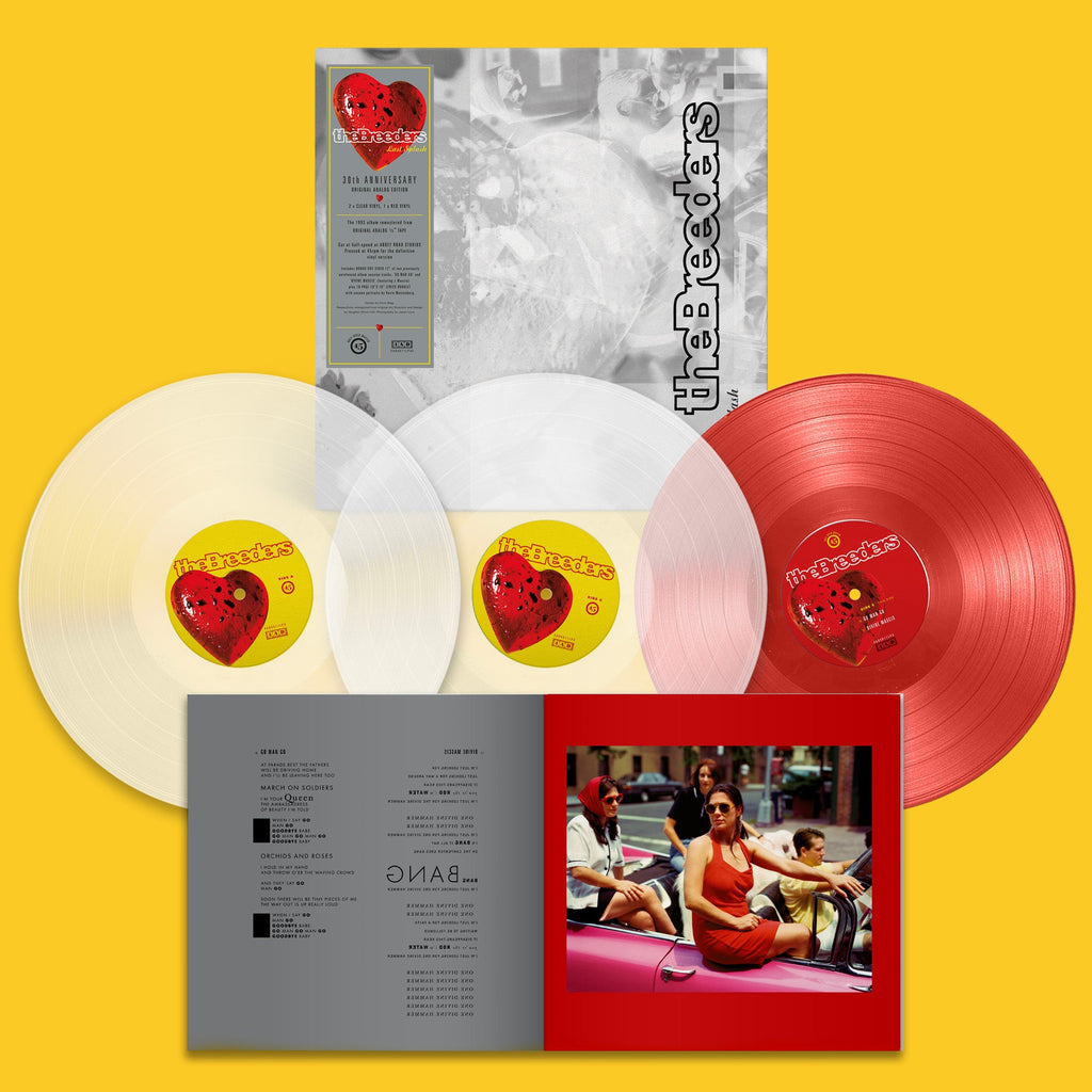 Last Splash (30th Anniversary Edition): Limited Clear Vinyl 2LP + Red Vinyl 12" Single