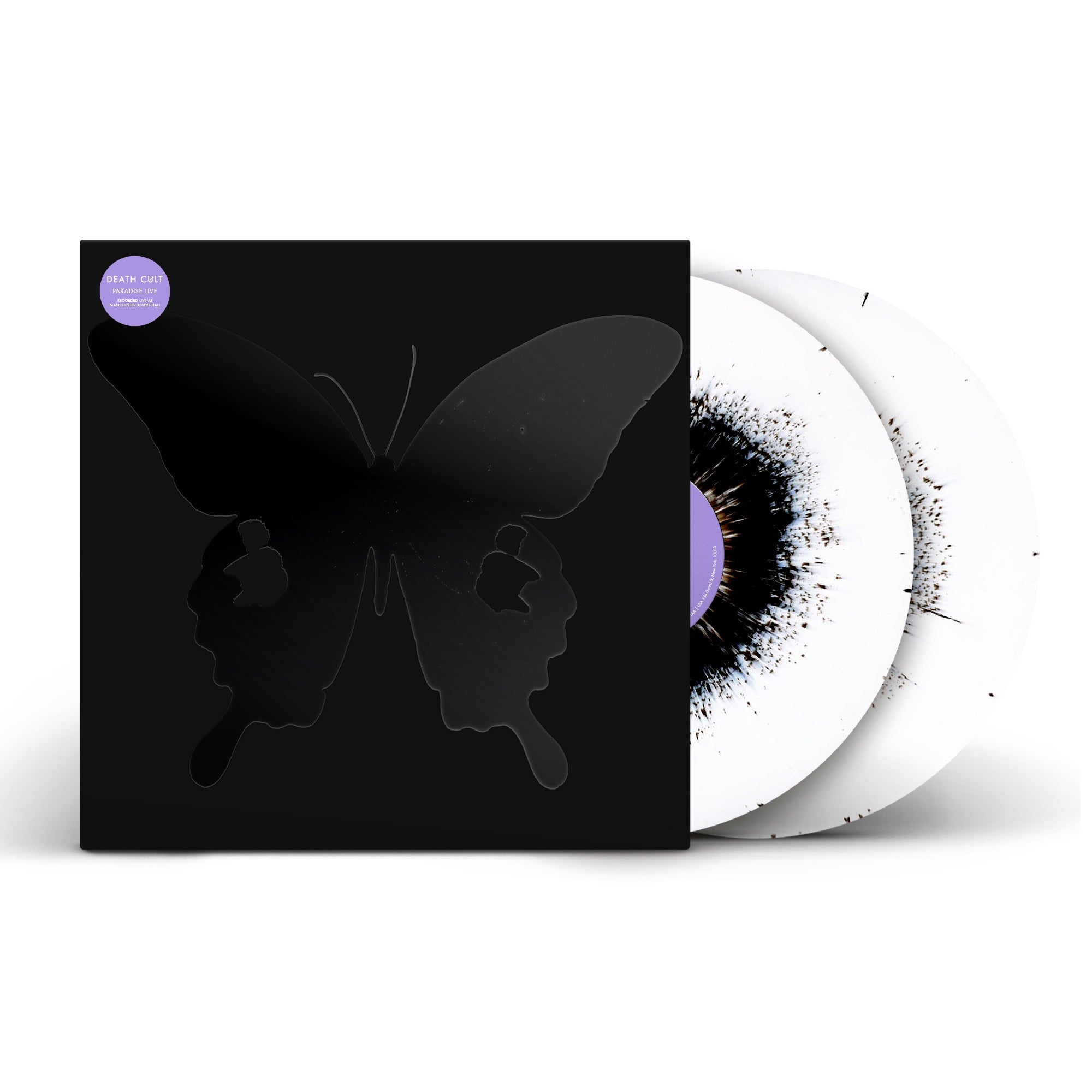 “Paradise Live”: Black & White Splatter Vinyl 2LP