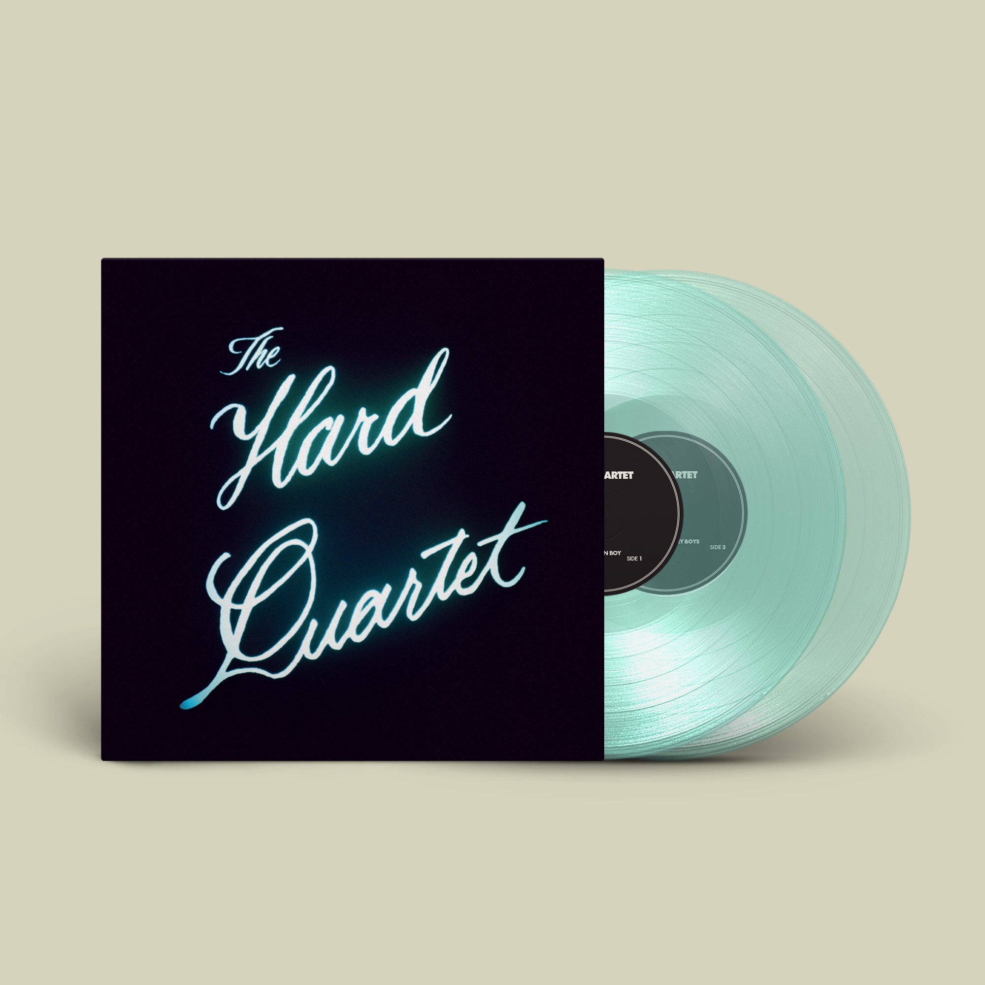 The Hard Quartet: Limited Coke Bottle Clear Vinyl 2LP
