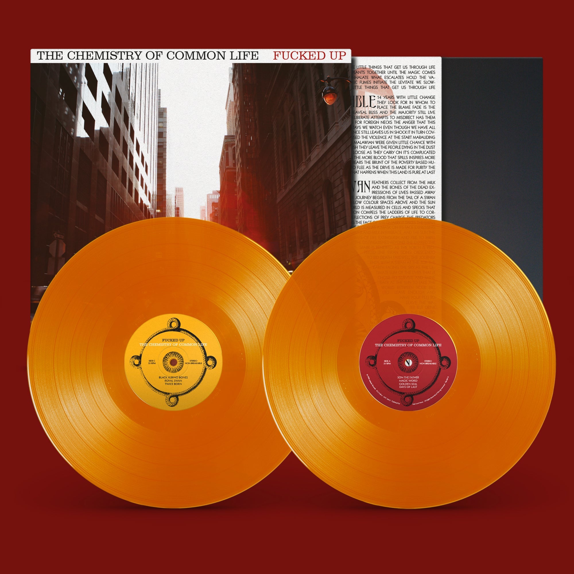 The Chemistry Of Common Life: Limited Translucent Orange Vinyl 2LP