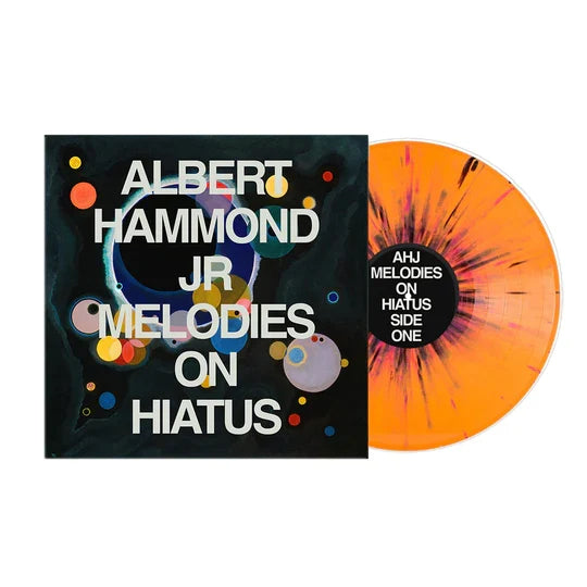Melodies on Hiatus: Orange w/ Magenta & Black Splatter Vinyl LP