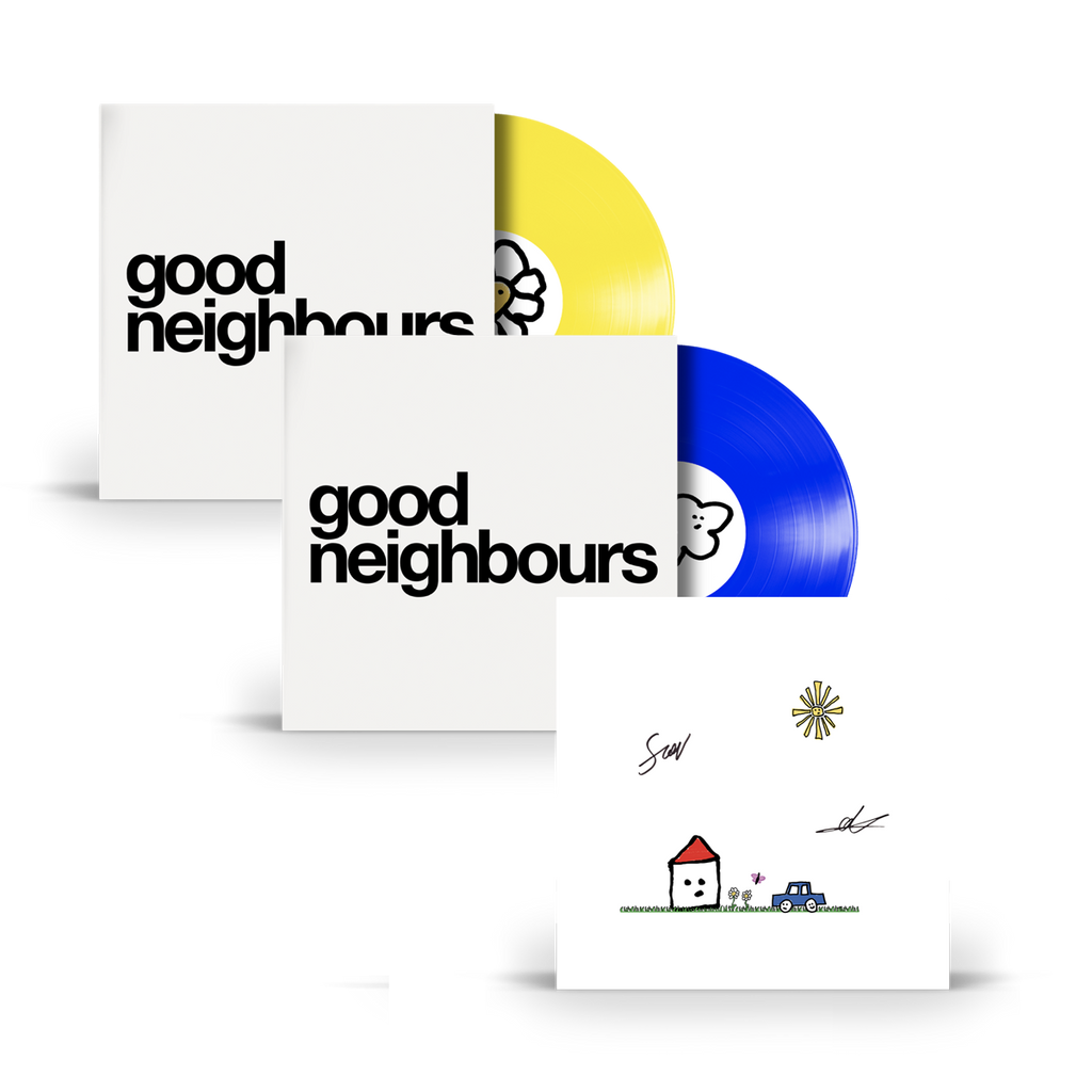 Good Neighbours EP: Limited Yellow Vinyl LP, Blue Vinyl LP + Signed Art Card