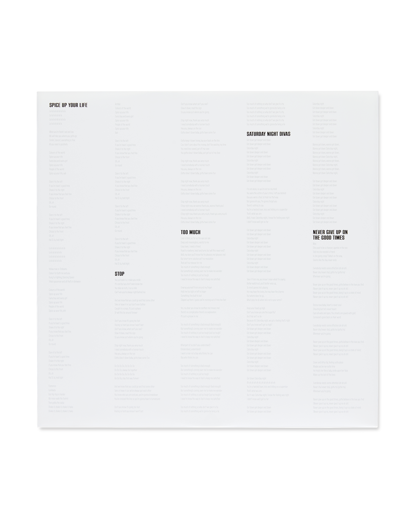Spiceworld 25: Vinyl 2LP