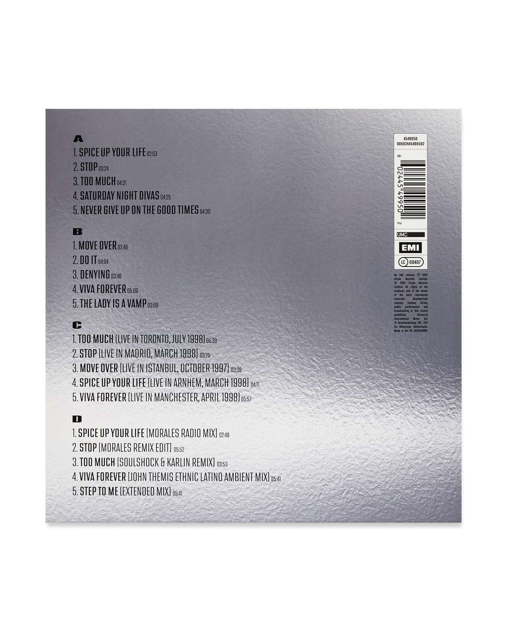 Spiceworld 25: Vinyl 2LP