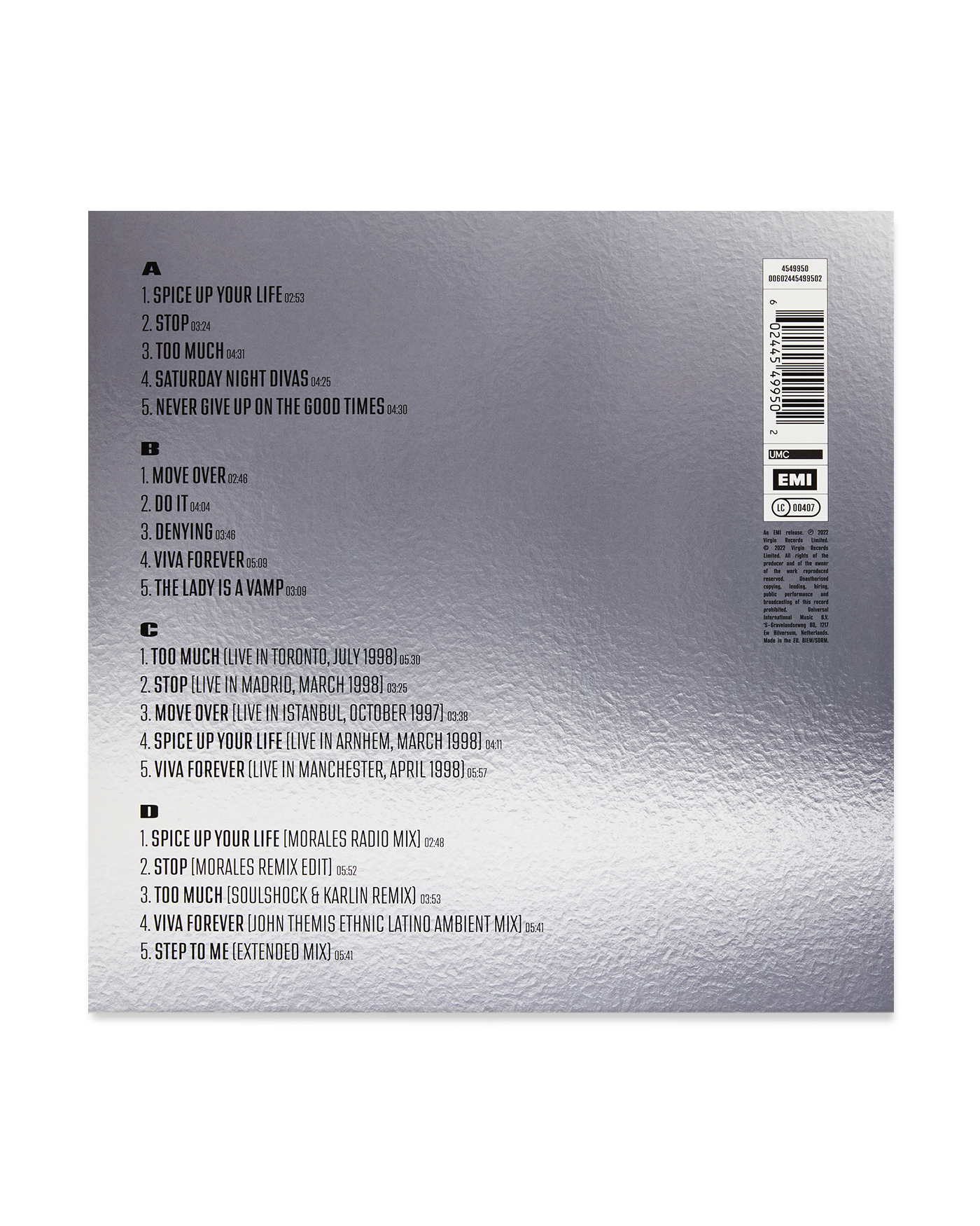 Spiceworld 25: Vinyl 2LP