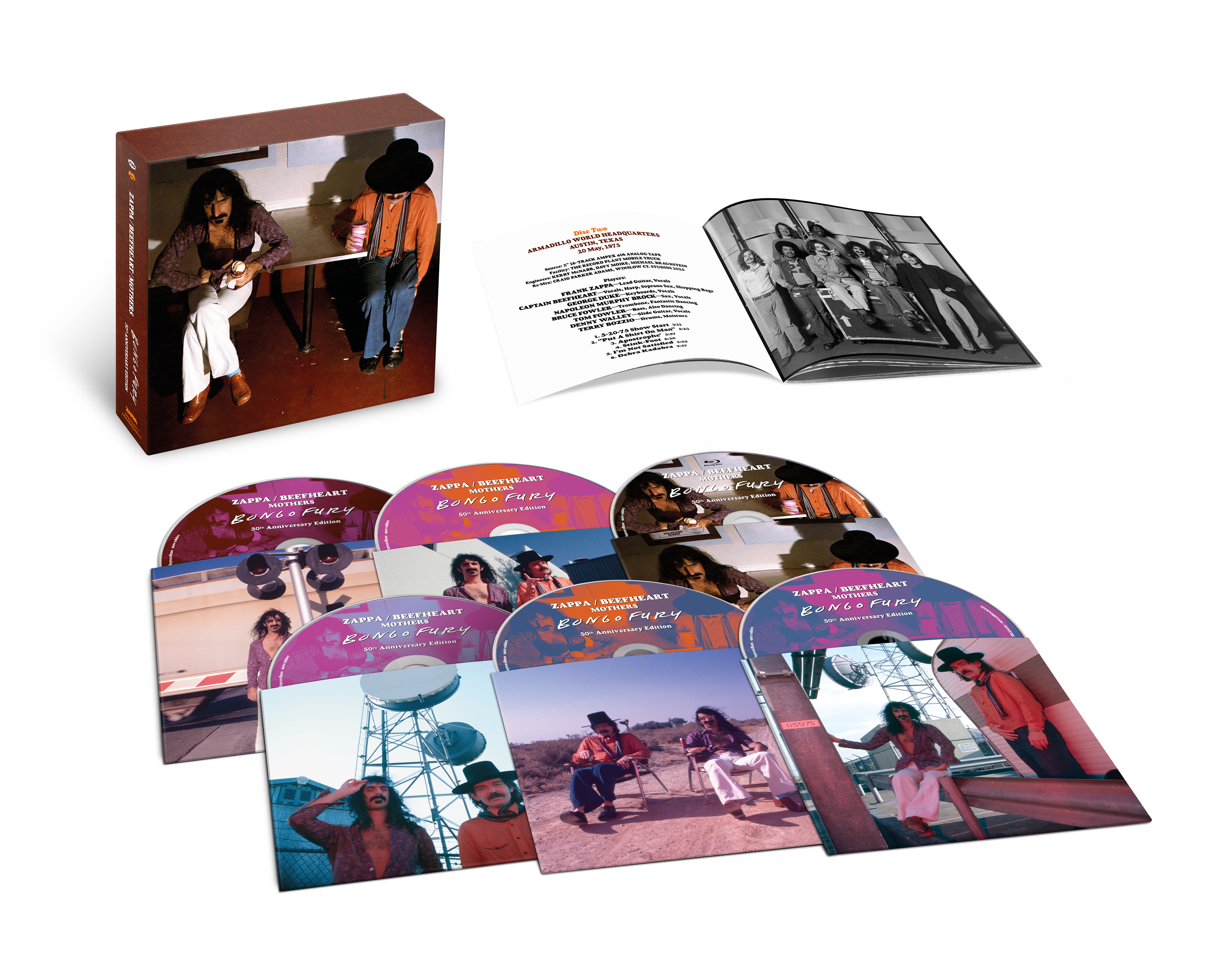 Bongo Fury (50th Anniversary): Super Deluxe 5CD + Blu-Ray Box Set