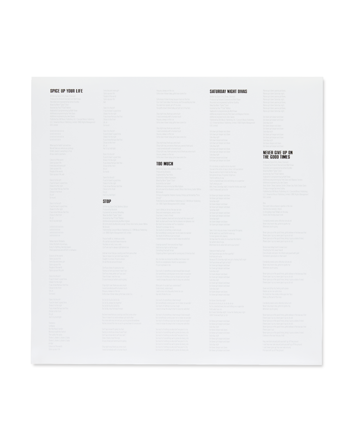 Spiceworld 25: Exclusive Coloured Vinyl LP