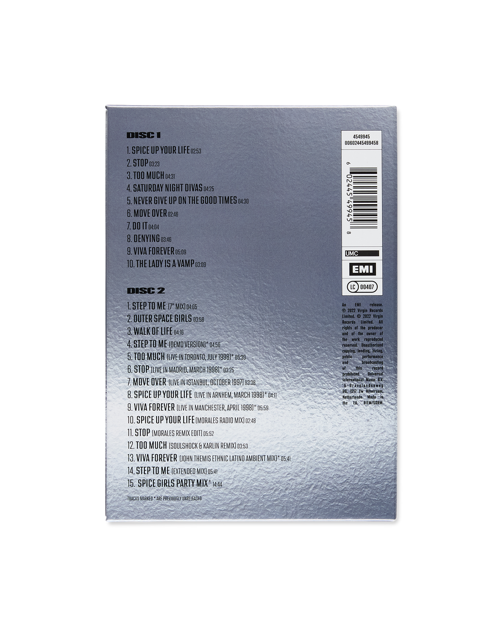 Spiceworld 25: 2CD + Hardback Book