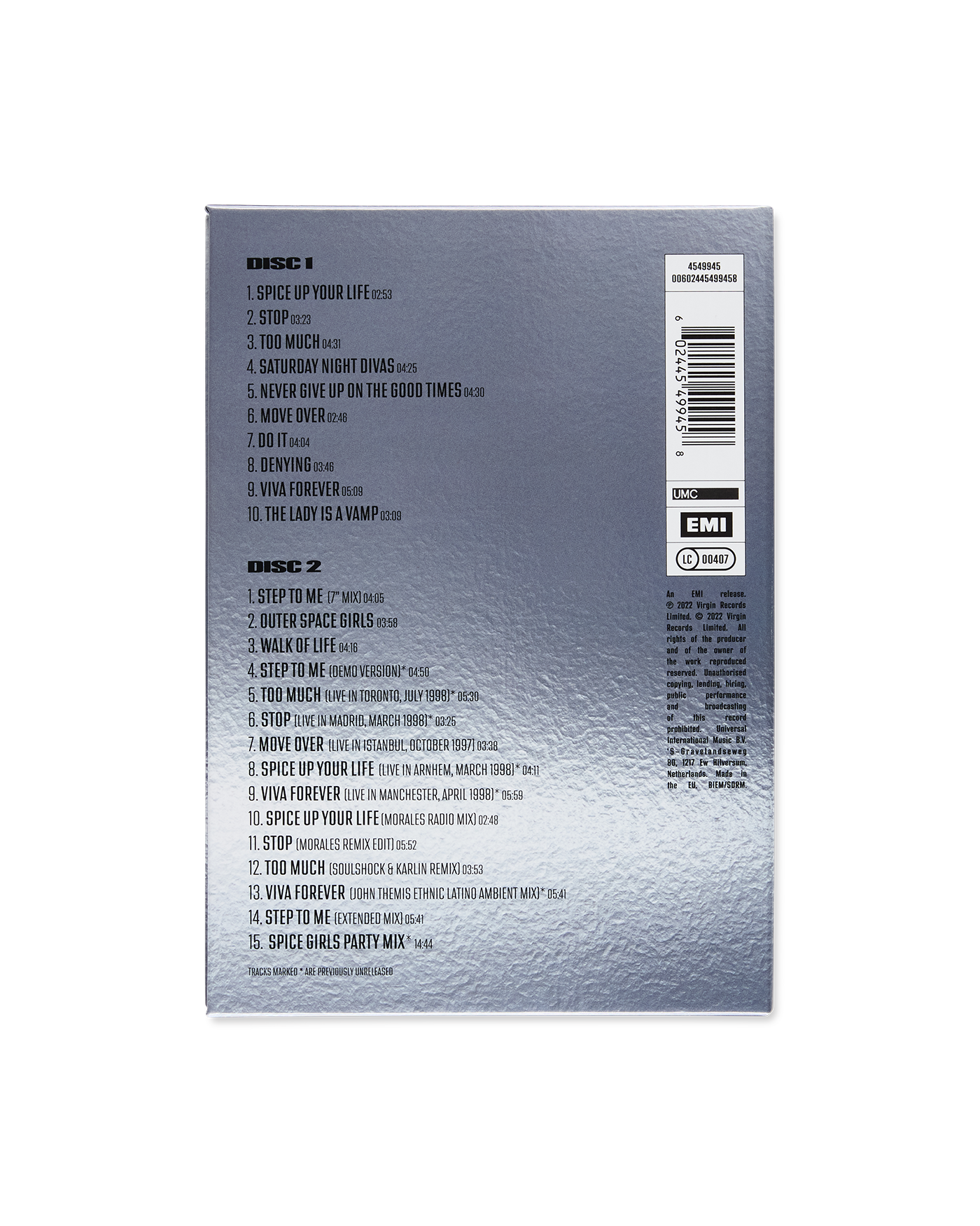 Spiceworld 25: 2CD + Hardback Book
