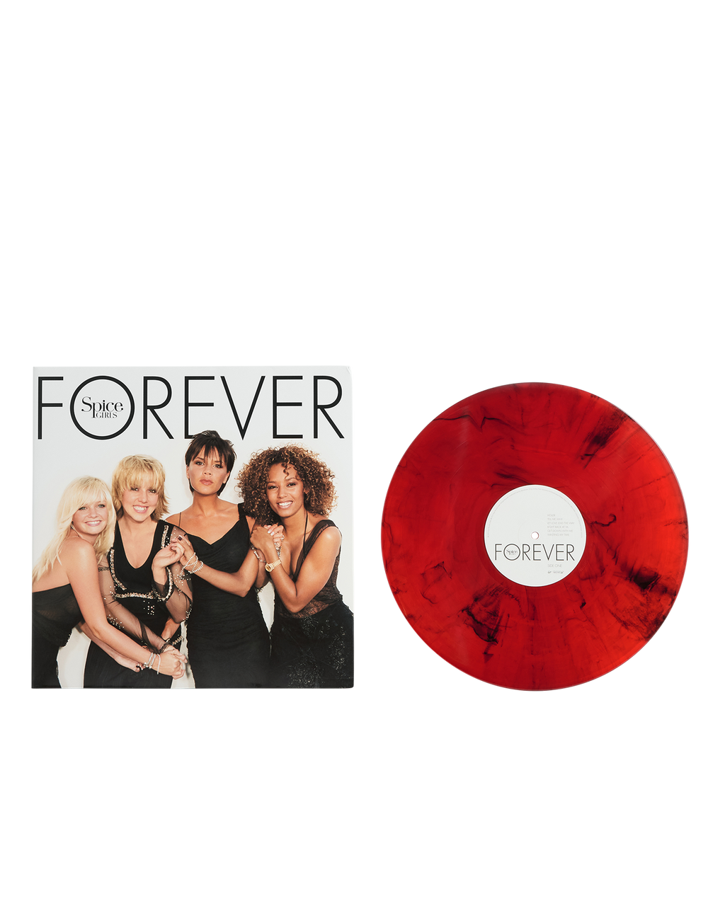 Forever25 Red & Black Marble Vinyl LP