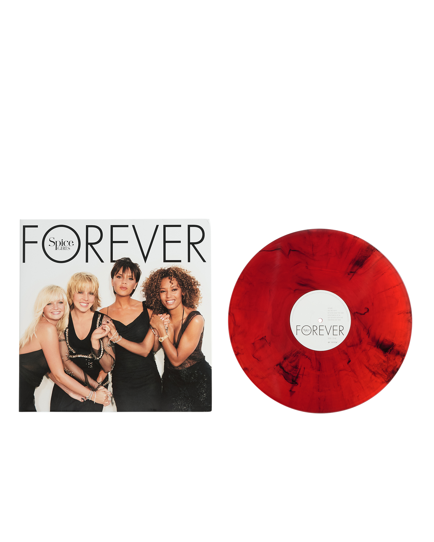 Forever25 Red & Black Marble Vinyl LP