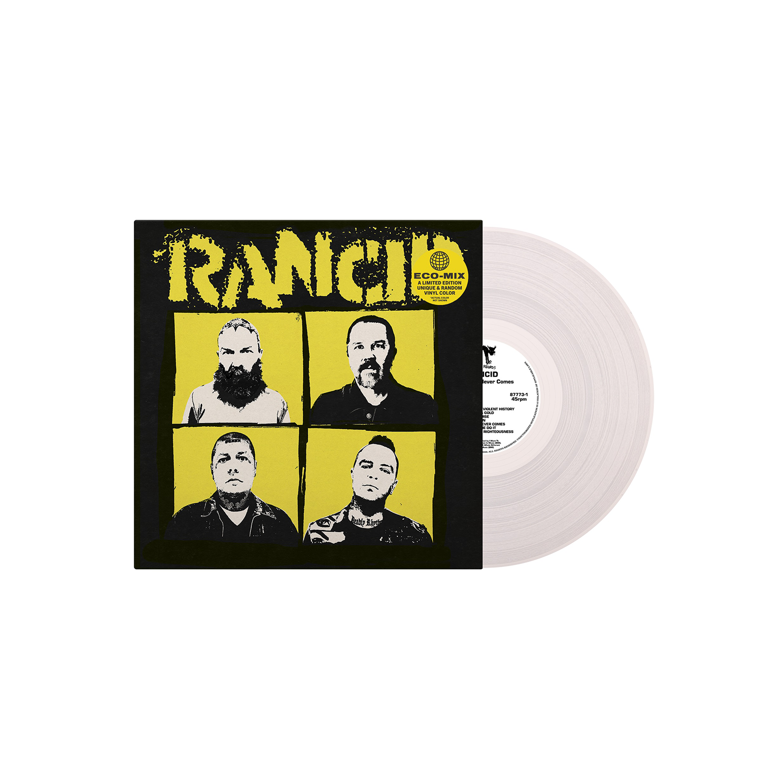 Tomorrow Never Comes: Limited Edition Eco-Mix Colour Vinyl LP