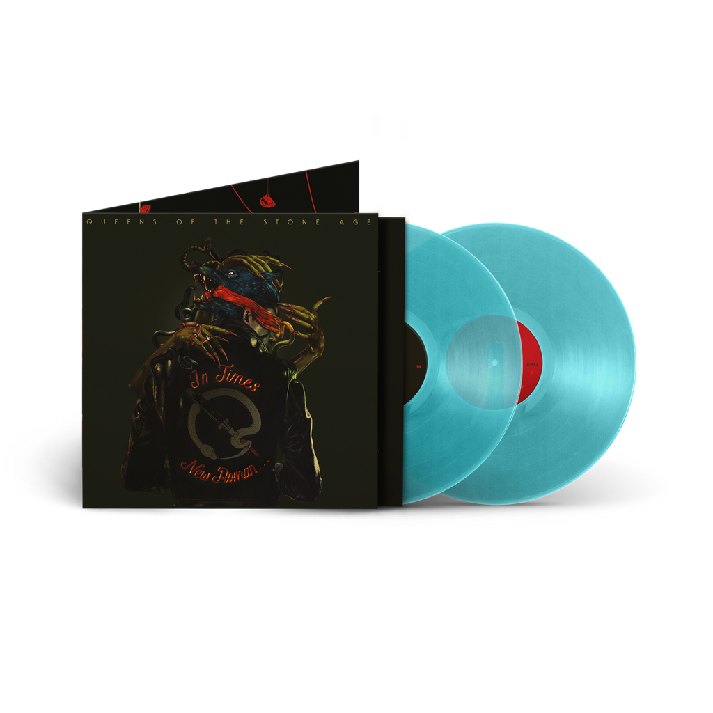 In Times New Roman... Translucent Blue Vinyl 2LP + Slipmat