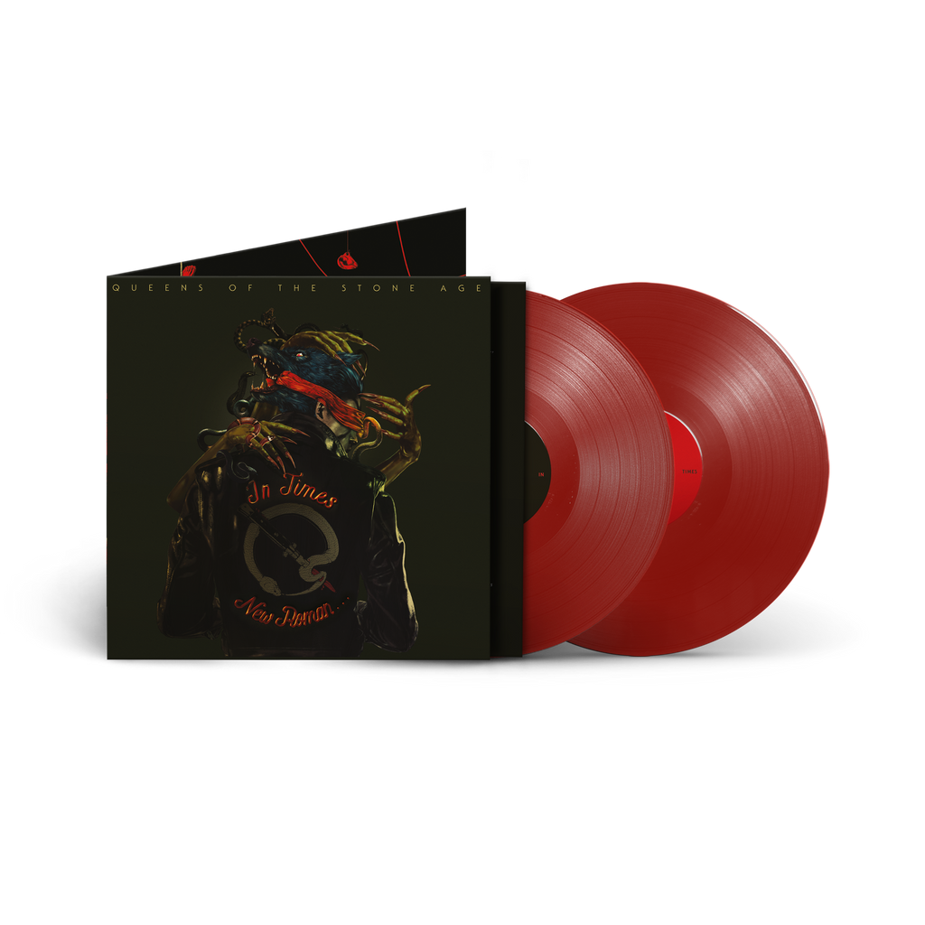 In Times New Roman... Opaque Red 2lp