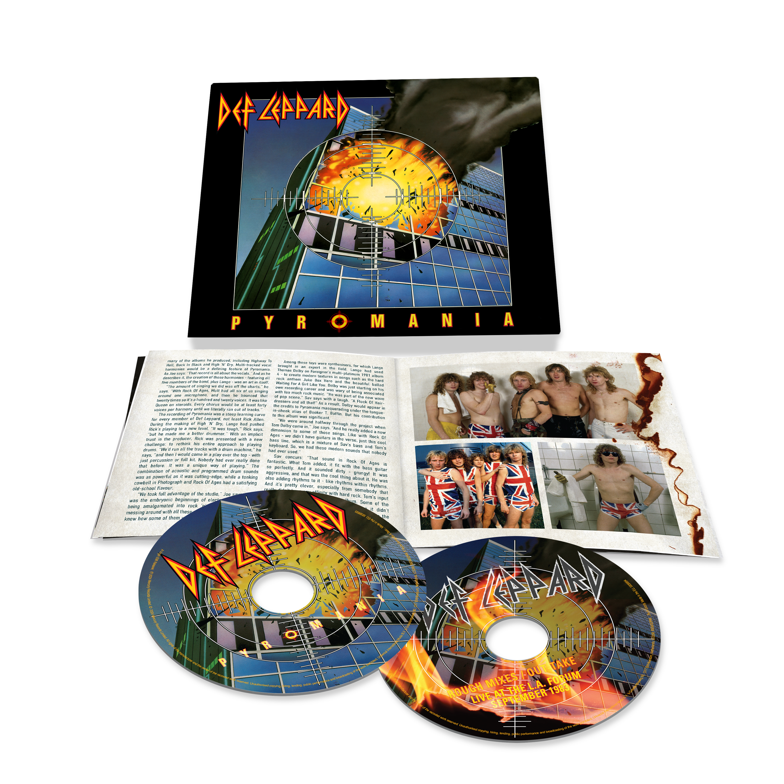 Pyromania 40: 2CD