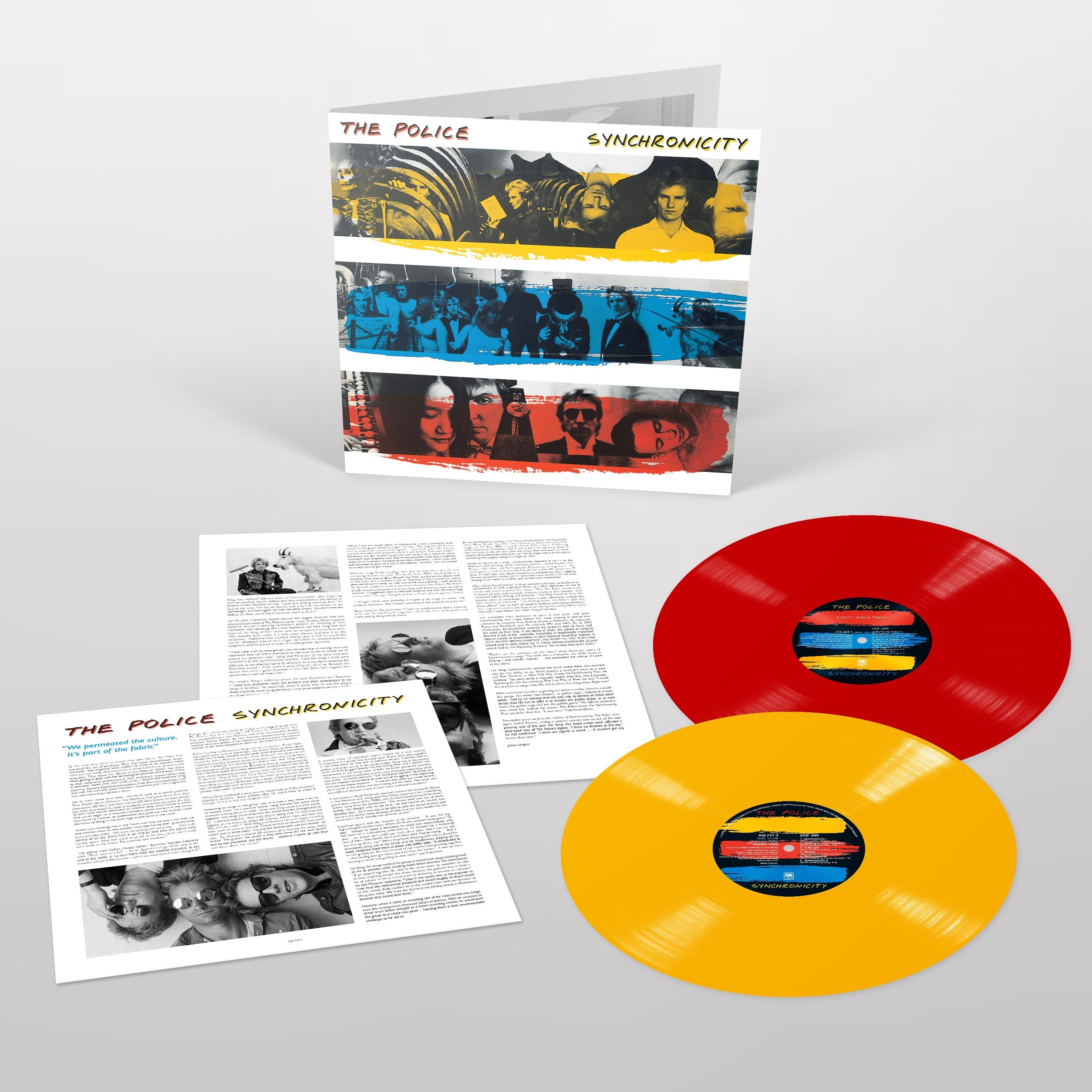 Synchronicity: Exclusive Red & Yellow Vinyl 2LP