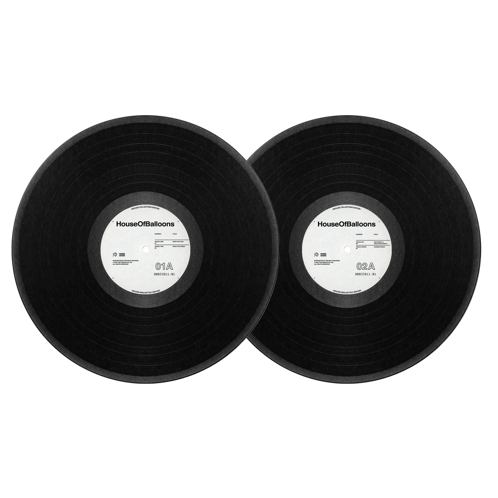 HOUSE OF BALLOONS DECADE COLLECTOR’S EDITION 2LP