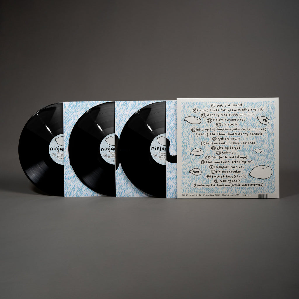 Ninja Tuna: Limited Vinyl 3LP (Signed by Mr. Scruff)