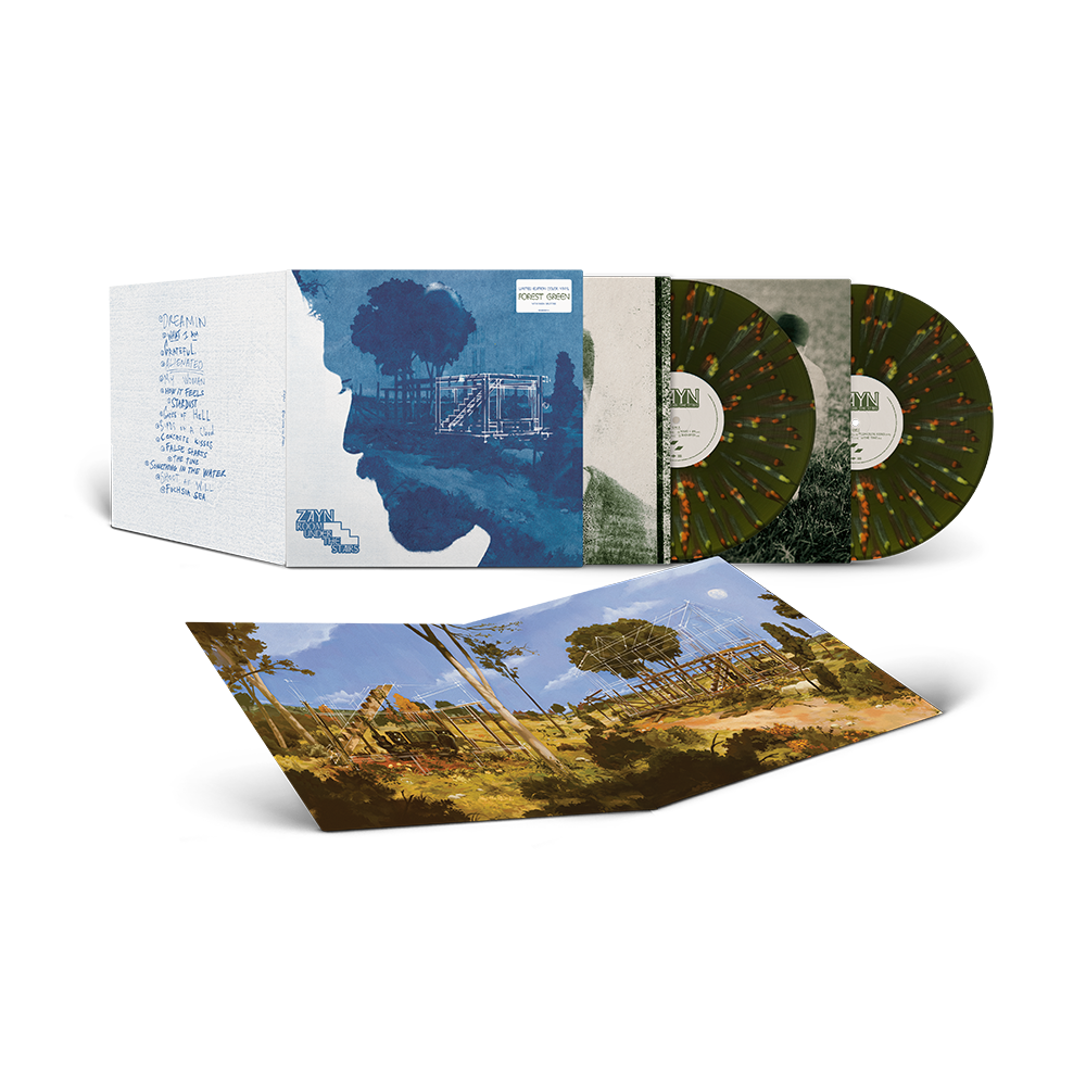Room Under The Stairs Limited Edition Forest Green Splatter Vinyl