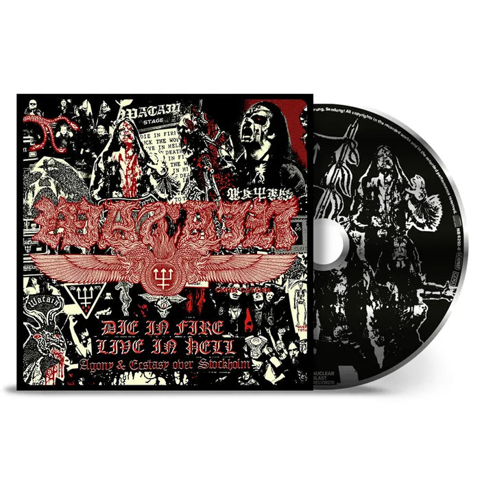 Die In Fire – Live In Hell: CD