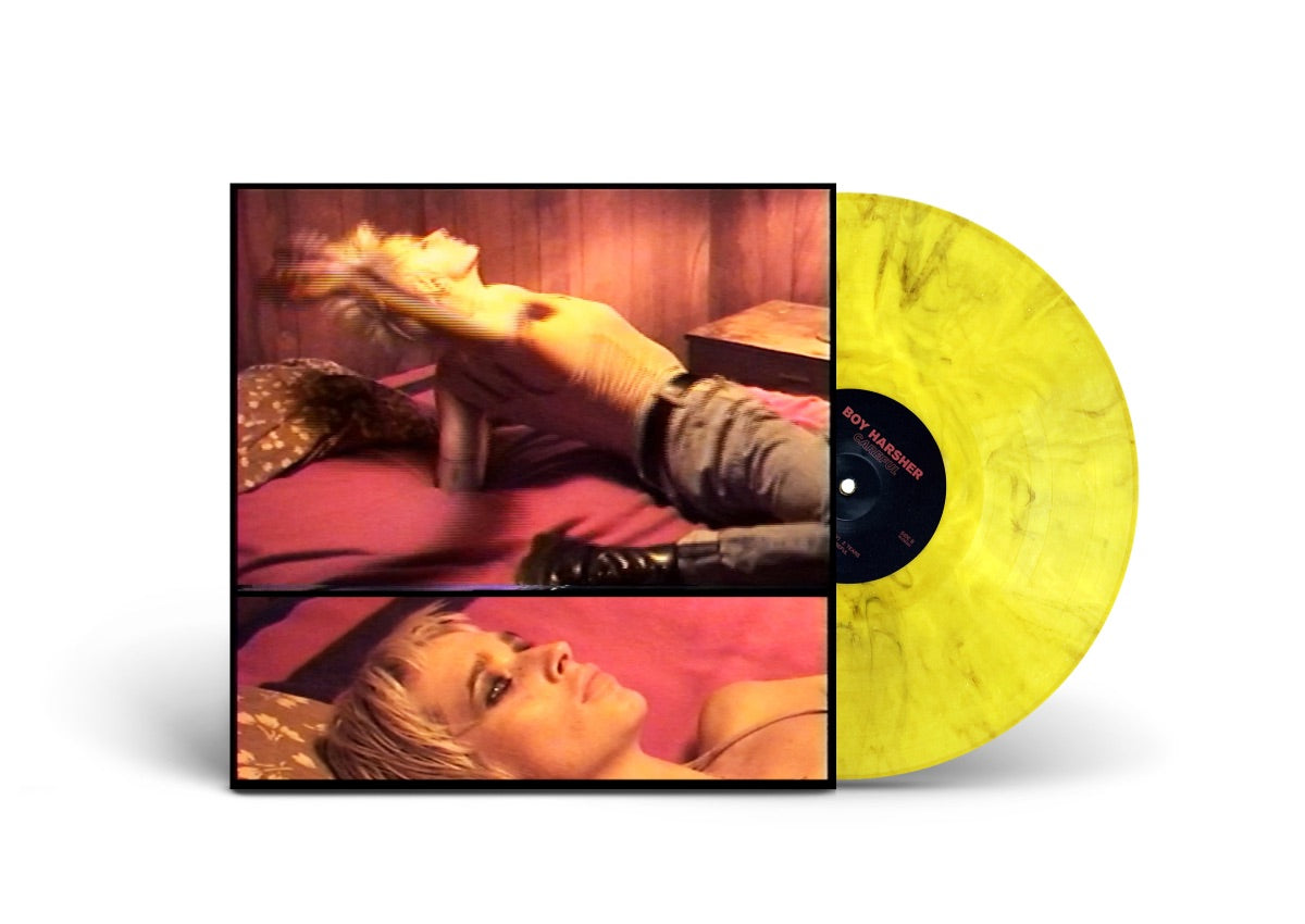 Careful: Yellow & Black Marble Vinyl LP.